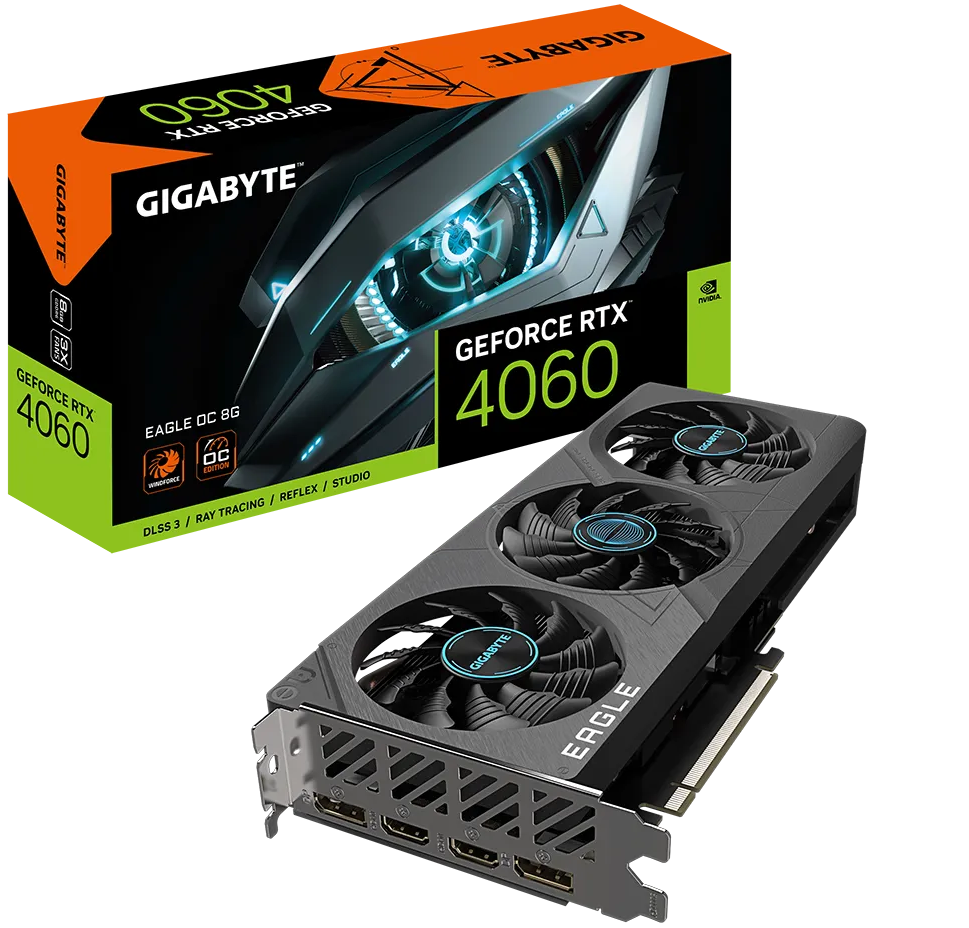 Gigabyte GeForce RTX 4060 EAGLE OC 8G